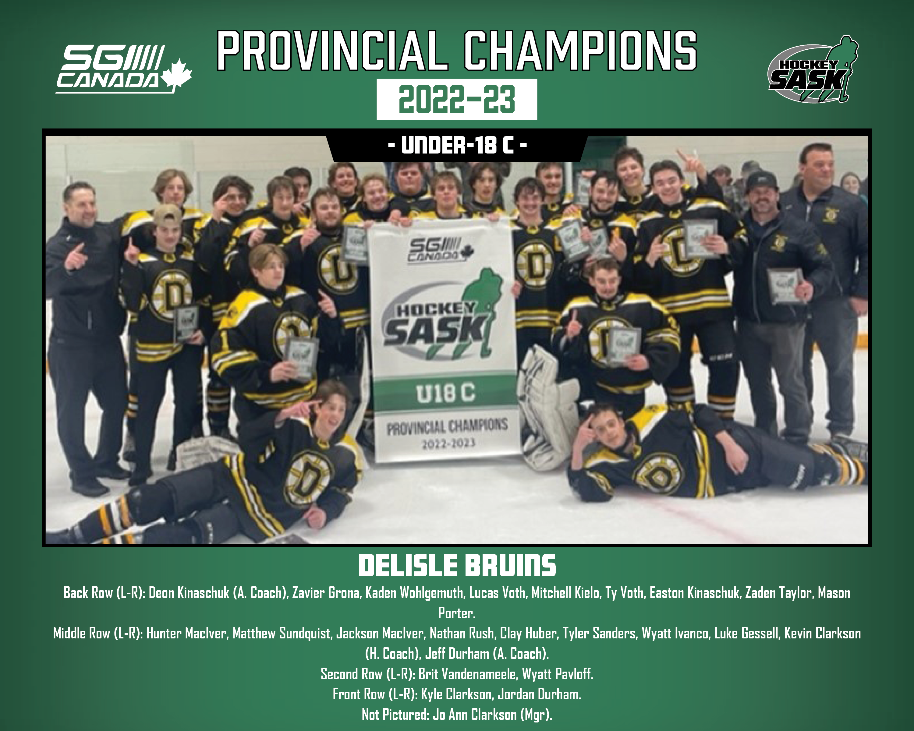 Past Provincial Champions « Hockey Saskatchewan